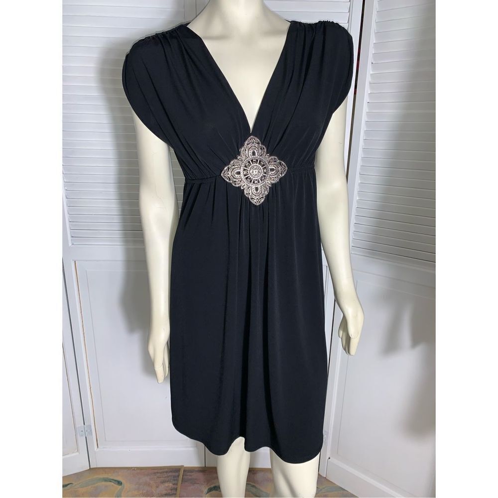 ‎Vintage 90’s Y2K Black Cut Out Dress Medium